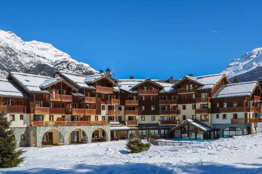 Residences De Luxe Les Alpages Val Cenis - 4 Pers Lanslebourg-Mont-Cenis Exterior foto